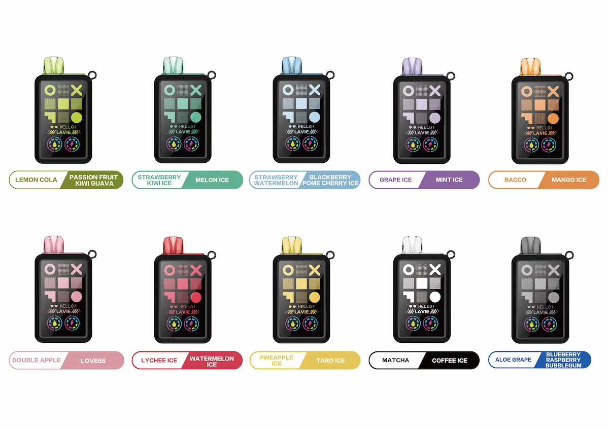 Lavie Cyber 20000 20K Puffs dual flavor disposable vape with multiple flavor options