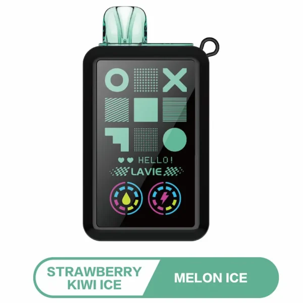 Lavie Cyber 20000 20K Puffs dual flavor disposable vape - Strawberry Kiwi Ice & Melon Ice
