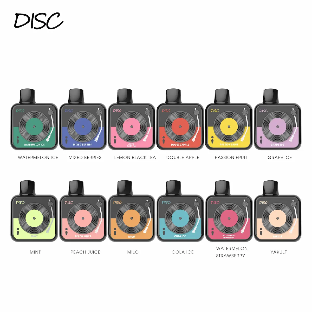 Lavie Disc 10000 Disposable Vape 10K Puffs All Flavors Collection