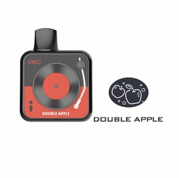 Lavie Disc 10000 Double Apple Disposable Vape 10K Puffs Sweet Red and Green Apple Flavor