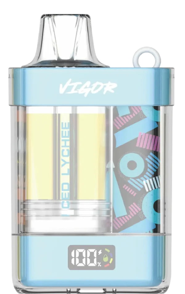 Lavie Vigor 15000 Iced Lychee Replaceable E-Liquid Tank Disposable Vape 15K Puffs Sweet Lychee Flavor
