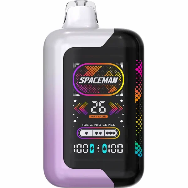 SMOK Spaceman SP40000 Cherry Pomegranate 40K Puffs Smart Disposable Vape – Fruity Blend Flavor