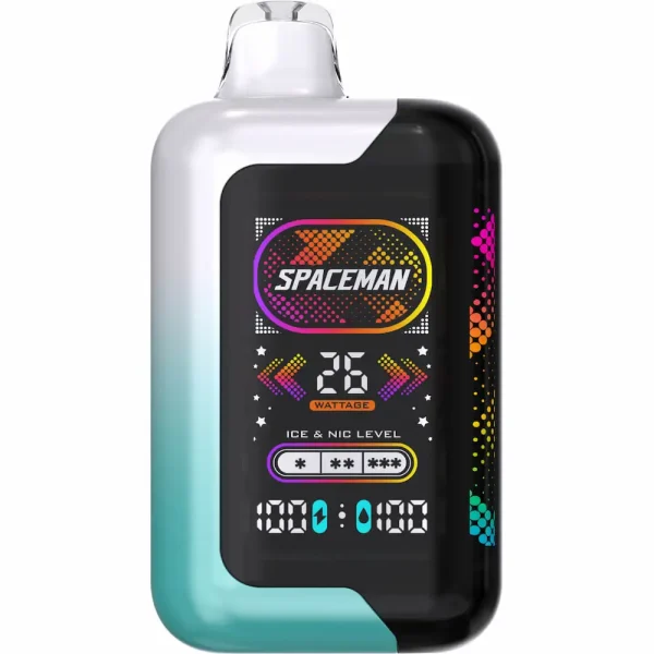SMOK Spaceman SP40000 Fresh Mint 40K Puffs Smart Disposable Vape – Cool and Refreshing Menthol