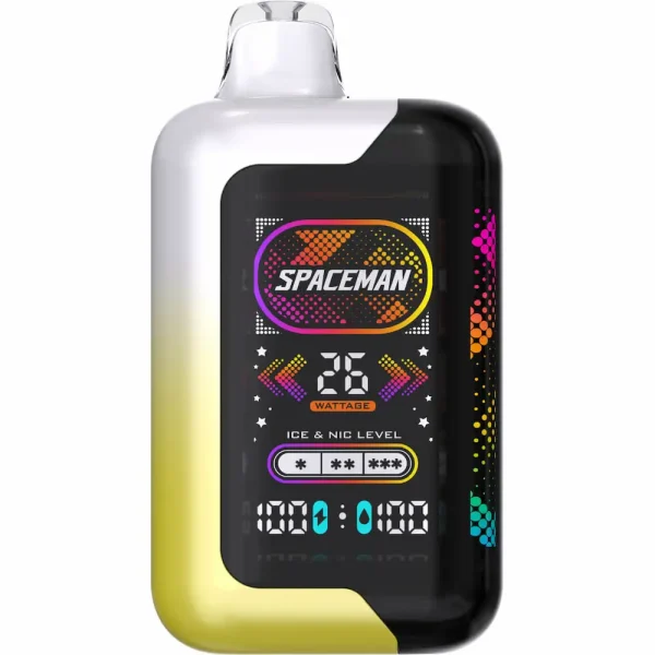 SMOK Spaceman SP40000 Lemon Pop 40K Puffs Smart Disposable Vape – Citrusy Lemon Candy Flavor