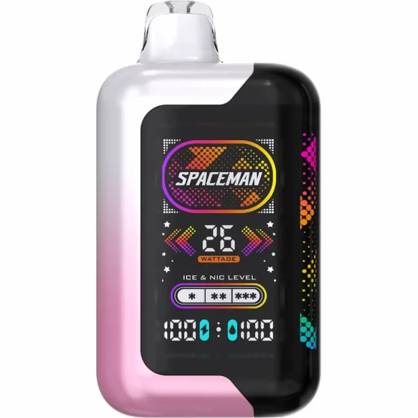 SMOK Spaceman SP40000 Pink Lemonade 40K Puffs Smart Disposable Vape – Sweet and Tangy Drink Flavor