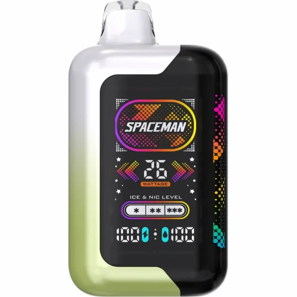 SMOK Spaceman SP40000 Strawberry Kiwi 40K Puffs Smart Disposable Vape – Fruity Refreshing Blend