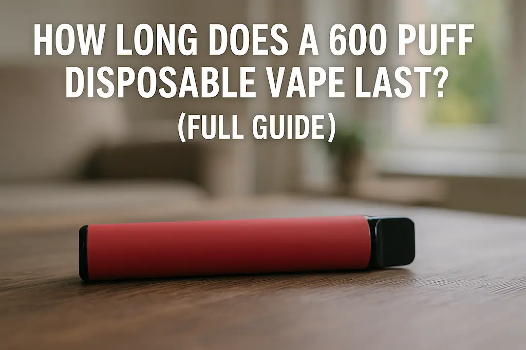Wie lange hält ein 600-Puff-Einweg-Vape - Einsteiger-Leitfaden Coverbild