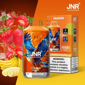 JNR Falcon 16000 Puff - Strawberry Banana 16K Cheap Price