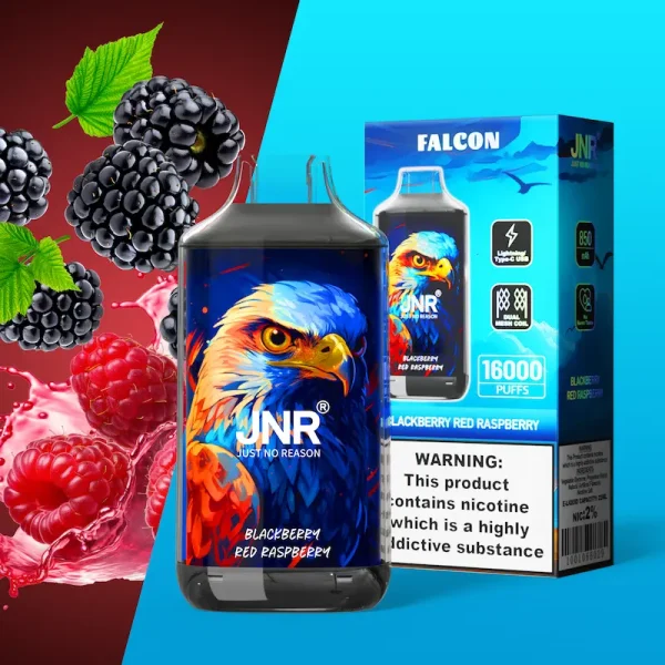 JNR Falcon 16000 Puff - Blackberry Red Raspberry 16K