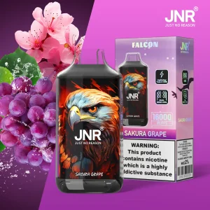 JNR Falcon 16000 Puff 16K - Sakura Grape Puff