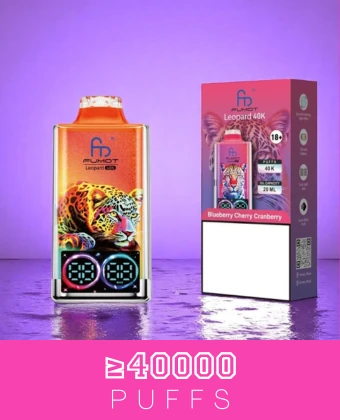 40000 puffs engangs-dampere