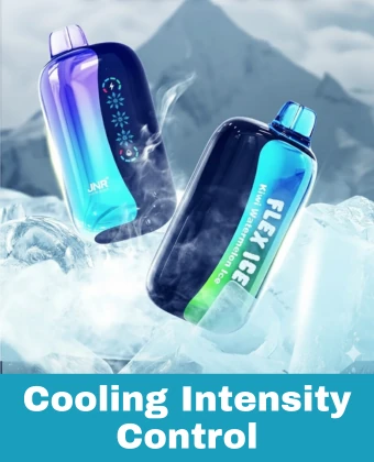 Instelbare koeling wegwerpvapes