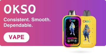 OKSO Disposable Vape - Consistent. Smooth. Dependable.