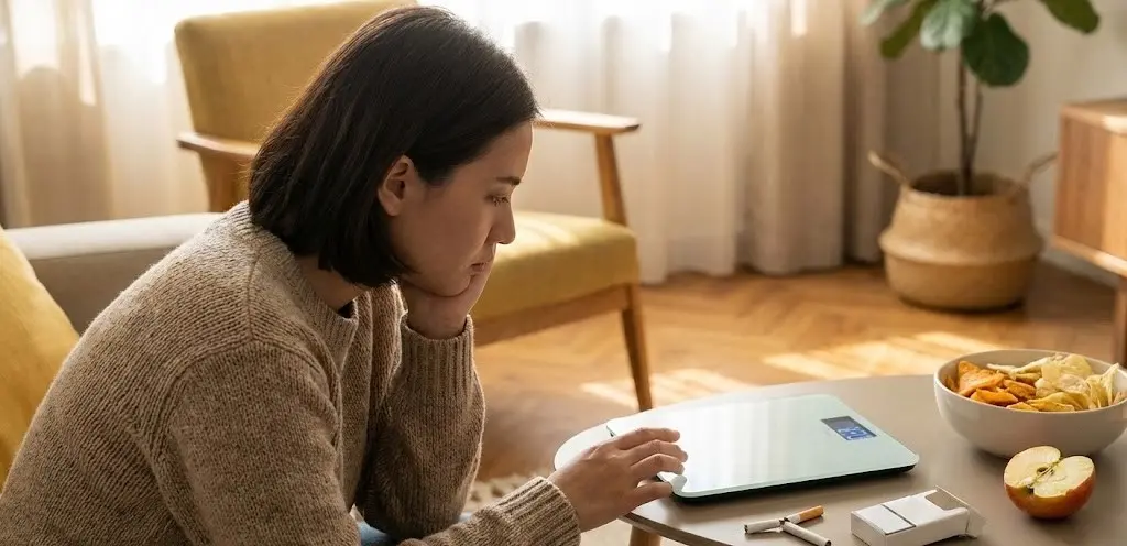 weight changes when switching from smoking to vaping explained