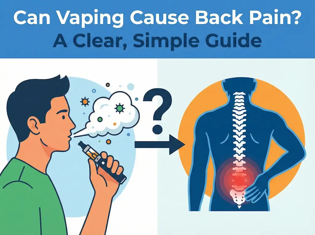 Can Vaping Cause Back Pain? A Clear, Simple Guide 4 vaping back pain explained in a clear simple guide