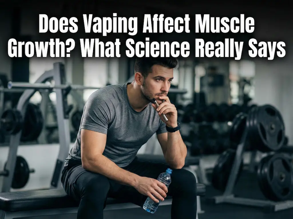 Påverkar Vaping muskeltillväxt? Vad vetenskapen verkligen säger 2 Påverkar vaping muskeltillväxt och återhämtning genom nikotin