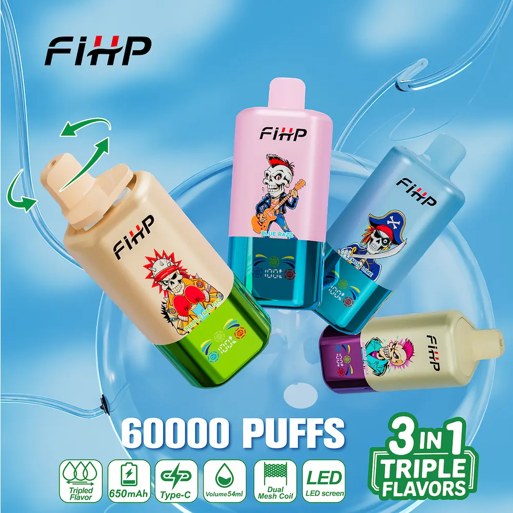 FIHP 60000 60K Puffs 3-i-1 Triple Flavor Vape 1 fihp-60000-3-in-1-disposable-vape-flavor-collection.webp