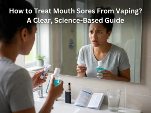 Blog-søgning 4 Sådan behandler du mundsår fra dampning forårsaget af tørhed og irritation