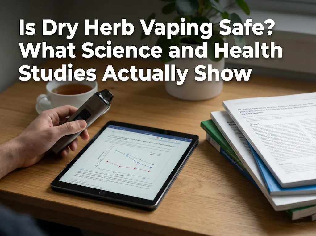 ¿Es seguro vaporizar hierba seca para la salud pulmonar y el sistema respiratorio?