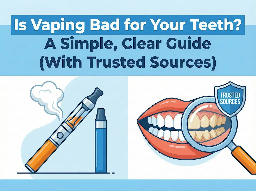 Is Vaping Bad for Your Teeth? A Simple, Clear Guide (With Trusted Sources) 9 Is vaping bad for your teeth simple guide to oral health