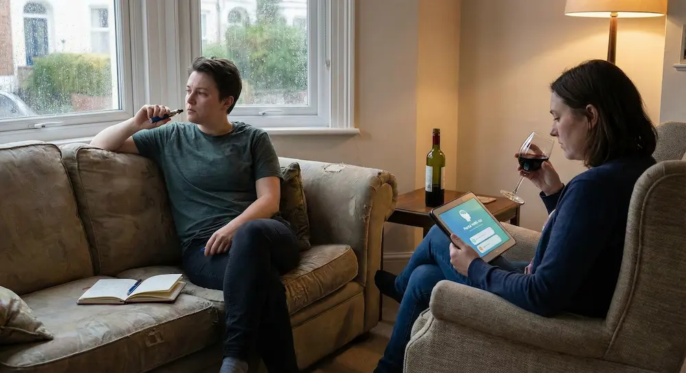 Mental health effects of vaping compared to drinking