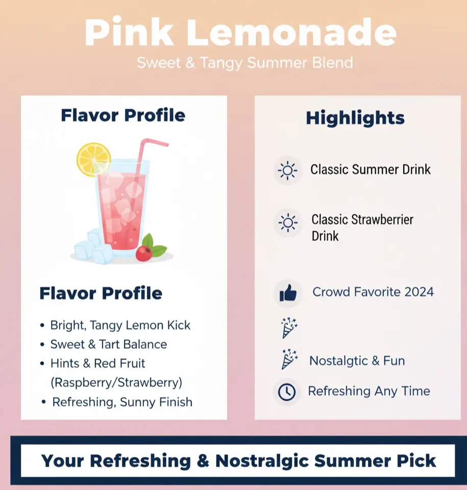 Pink lemonade sweet citrus electronic cigarette flavor