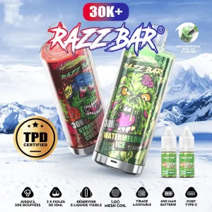 Razz Bar 30000 30K puffs refill vape main product