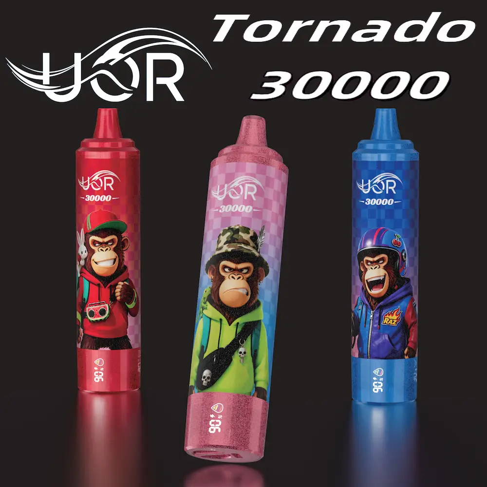 UOR Tornado 30000 (30K) Puffs Vape Desechable 1 UOR Tornado 30000 30K bocanadas dispositivo vape desechable