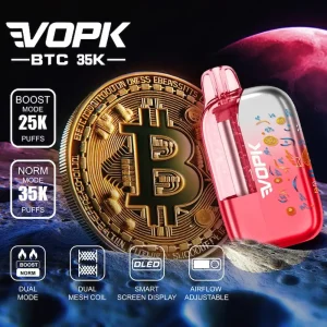VOPK BTC 35000 (35K) Puffs Crystal Disposable Vape