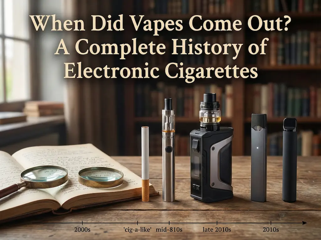 Quando sono nati i vapes Storia completa delle sigarette elettroniche