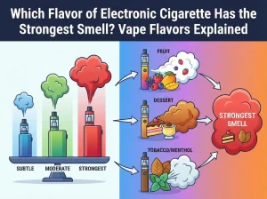 Home 44 Guide explaining which electronic cigarette flavors have the strongest smell