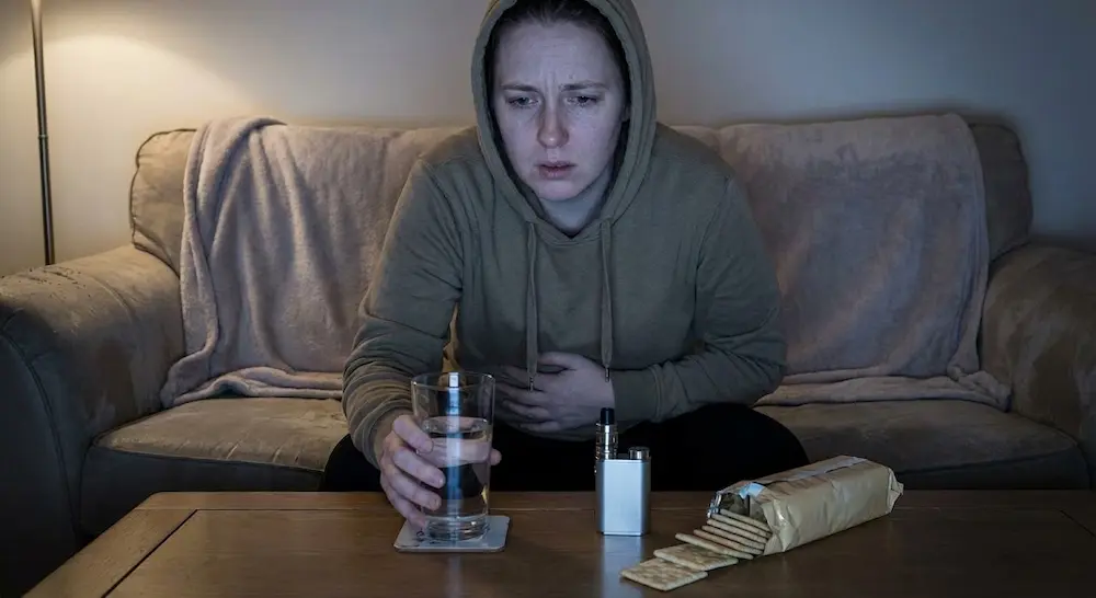 Why vaping causes nausea nicotine effects on the body