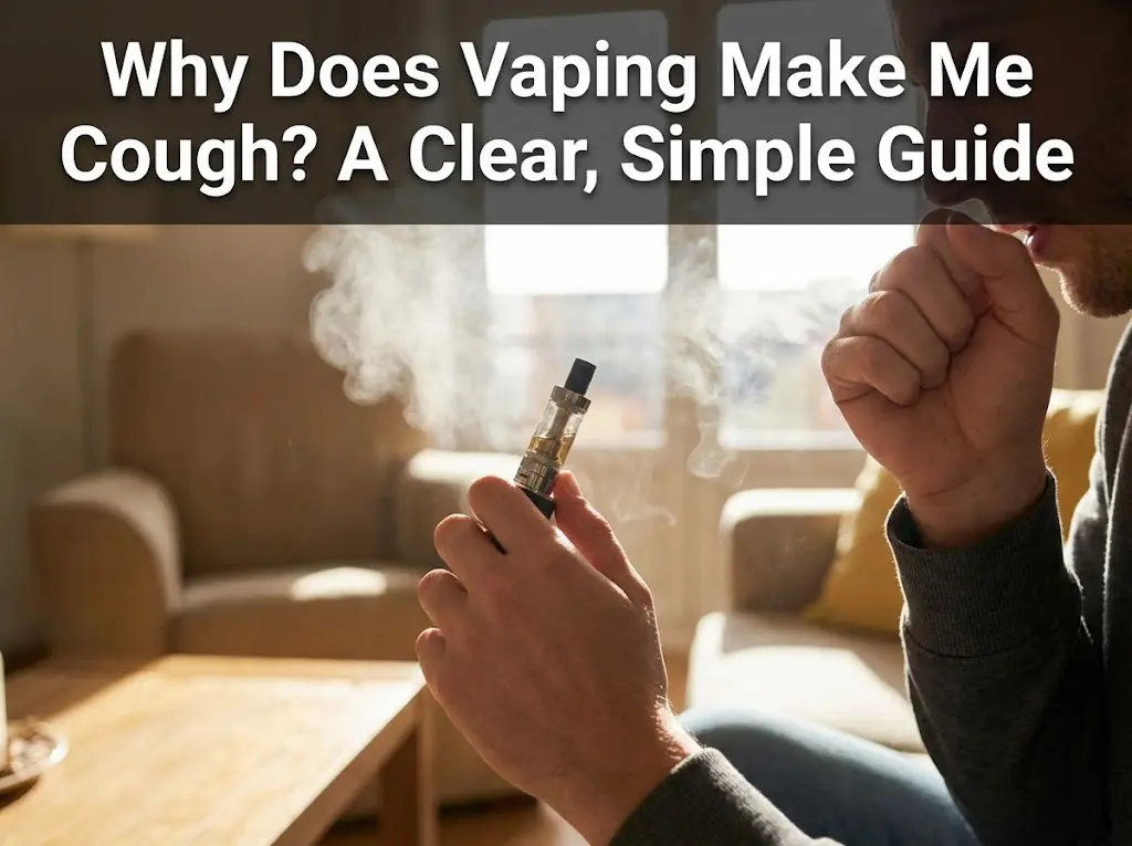 why vaping makes you cough explained in a simple clear way