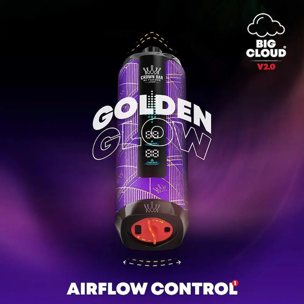 AL Fakher Mega Max 40K disposable vape with adjustable airflow control