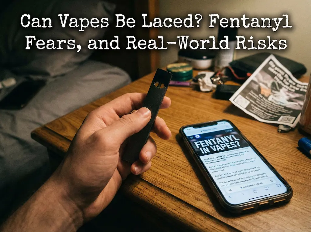 Vapes kunnen fentanyl en andere verborgen stoffen bevatten