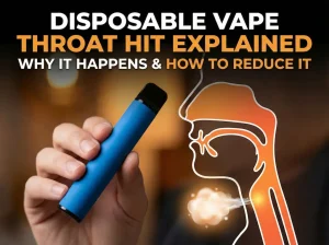 Engangs vape throat hit forklaret: årsager og løsninger