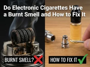Årsager og løsninger til brændt lugt fra elektroniske cigaretter