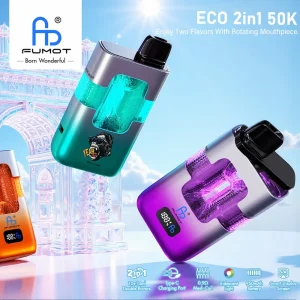 Fumot ECO 2in1 50000 puffs disposable vape with dual flavors