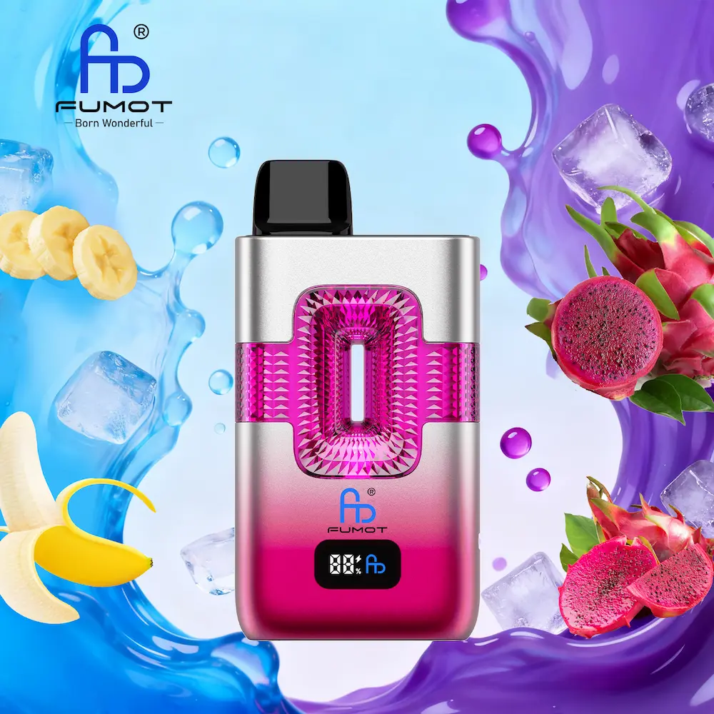 Fumot ECO 2in1 50000 (50K) Puffs Disposable Vape 2 Fumot ECO 2in1 50000 puffs disposable vape – Banana Ice and Black Dragon Ice