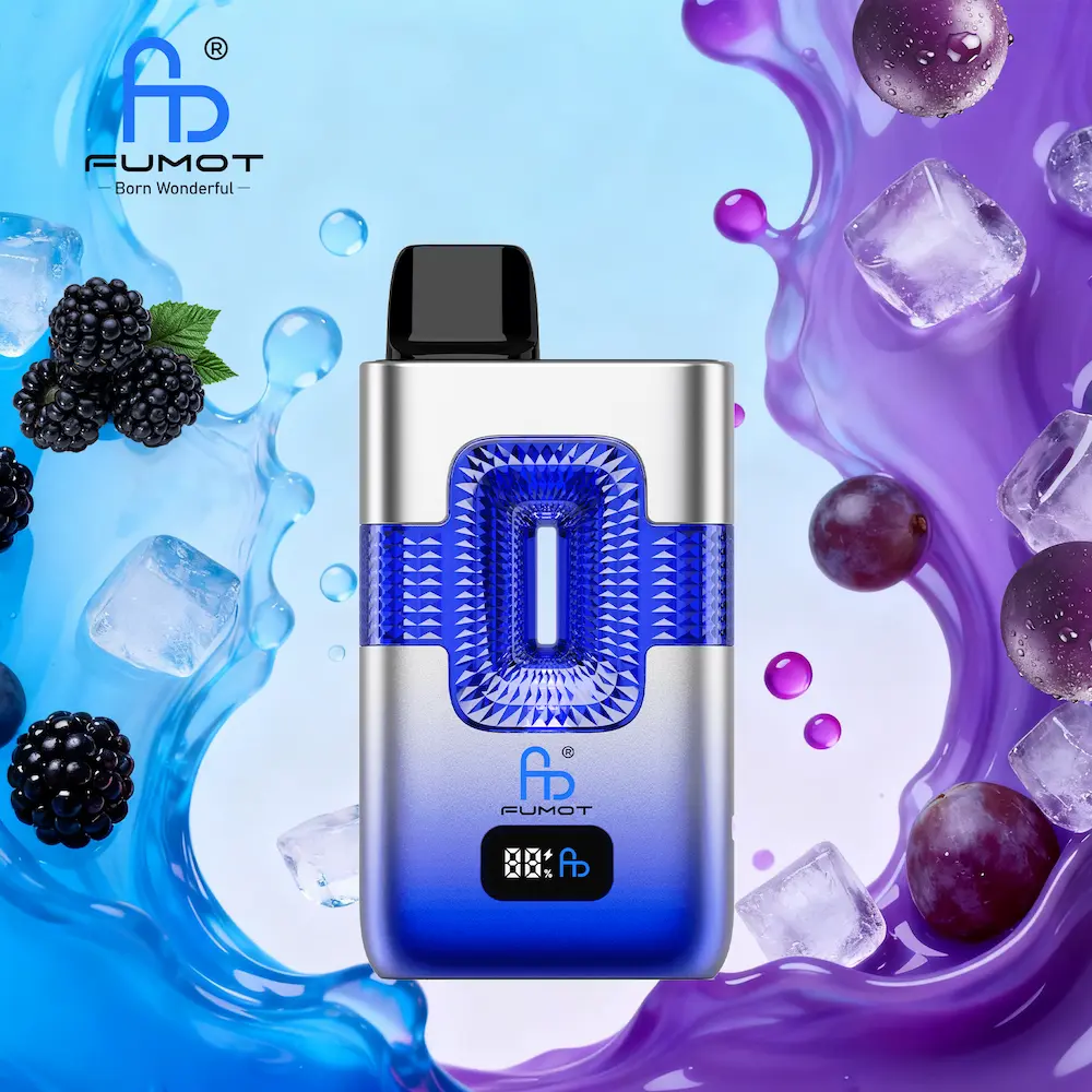 Fumot ECO 2in1 50000 (50K) Puffs Disposable Vape 3 Fumot ECO 2in1 50000 puffs disposable vape – Black Ice and Grape Ice