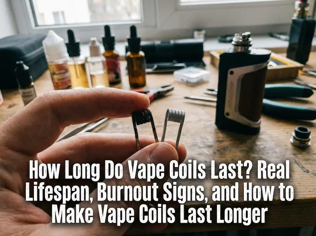 How long do vape coils last and signs of coil burnout