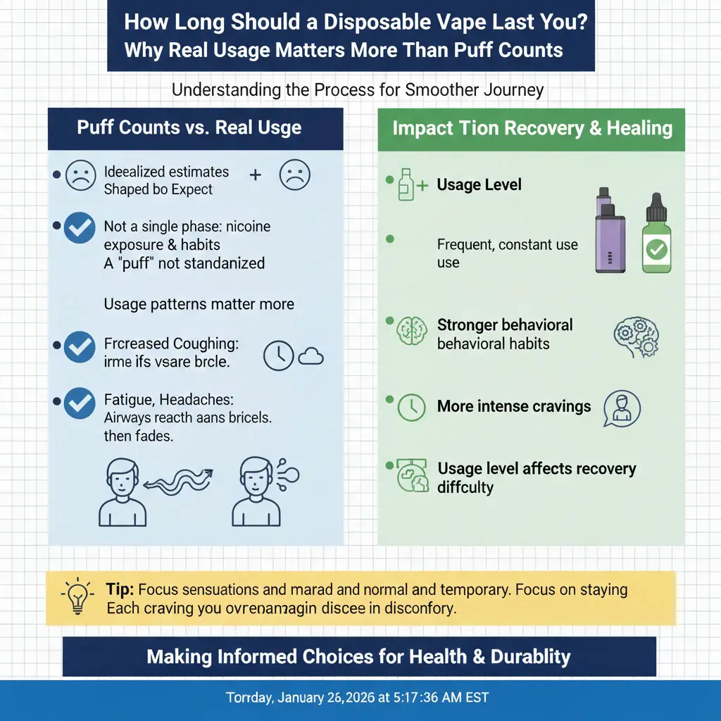How long should a disposable vape last based on usage patterns
