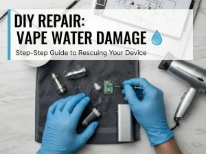 Bloggsökning 6 Så här fixar du en vape som fallit i vatten på ett säkert sätt