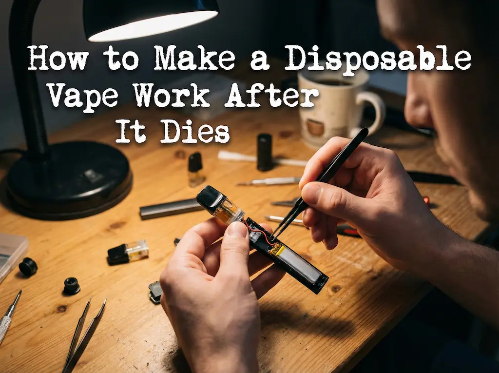 Disposable vape not working after it dies