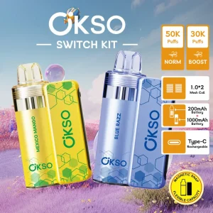 OKSO Switch Kit 50000 puffs vape pod kit main device