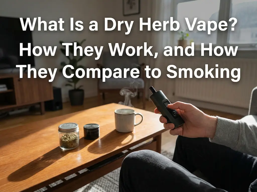 ¿Qué es un vaporizador de hierbas secas? Cómo funcionan y cómo se comparan con fumar