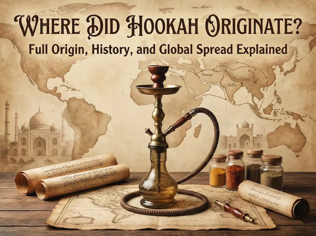 where did hookah originate and how hookah spread globally